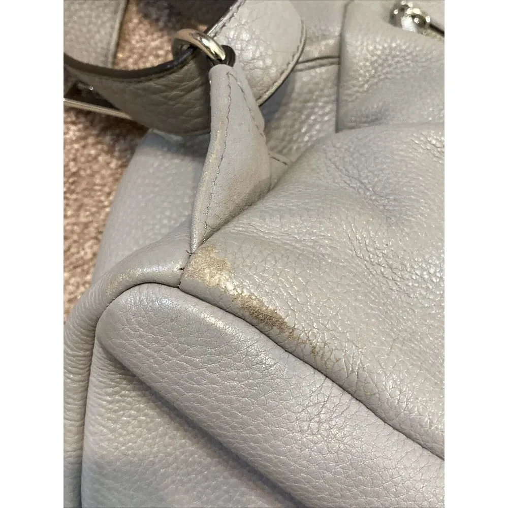 Rebecca Minkoff Julian Backpack  Grey  Pebbled‎ Leather Medium Bag